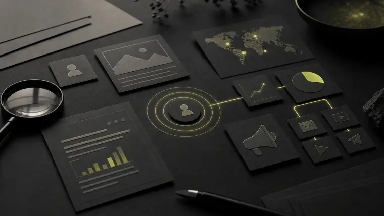 Marketing AI agent content workspace